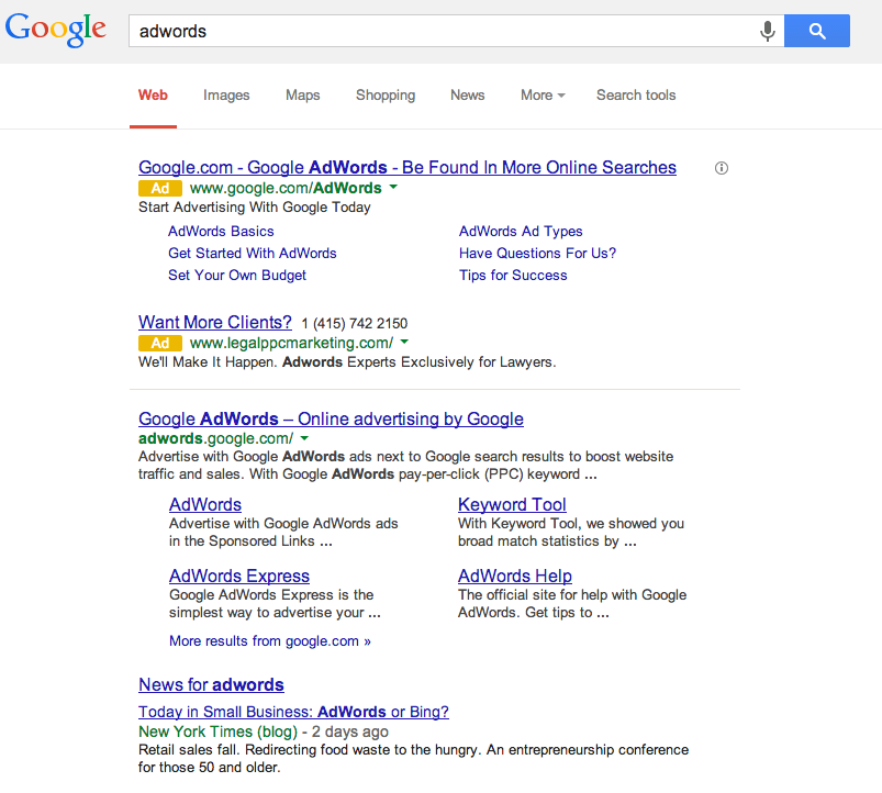 Google's new Adwords PPC Text Ads